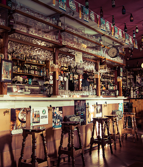Detroit bar hopping