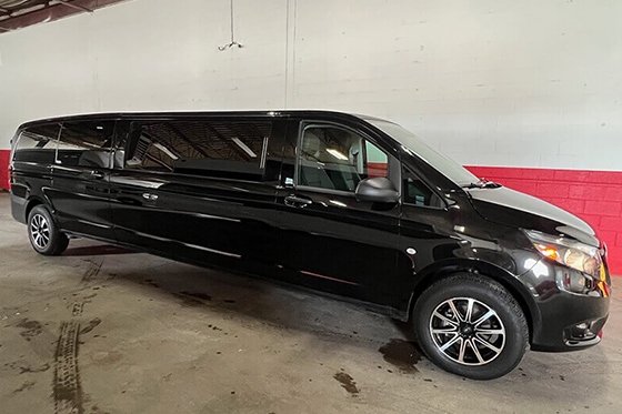 12-passenger limo rental